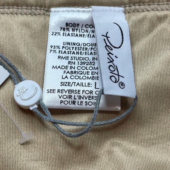 Peixoto Zoni One Shoulder Bikini set  Gold Large - Picture 2 of 9